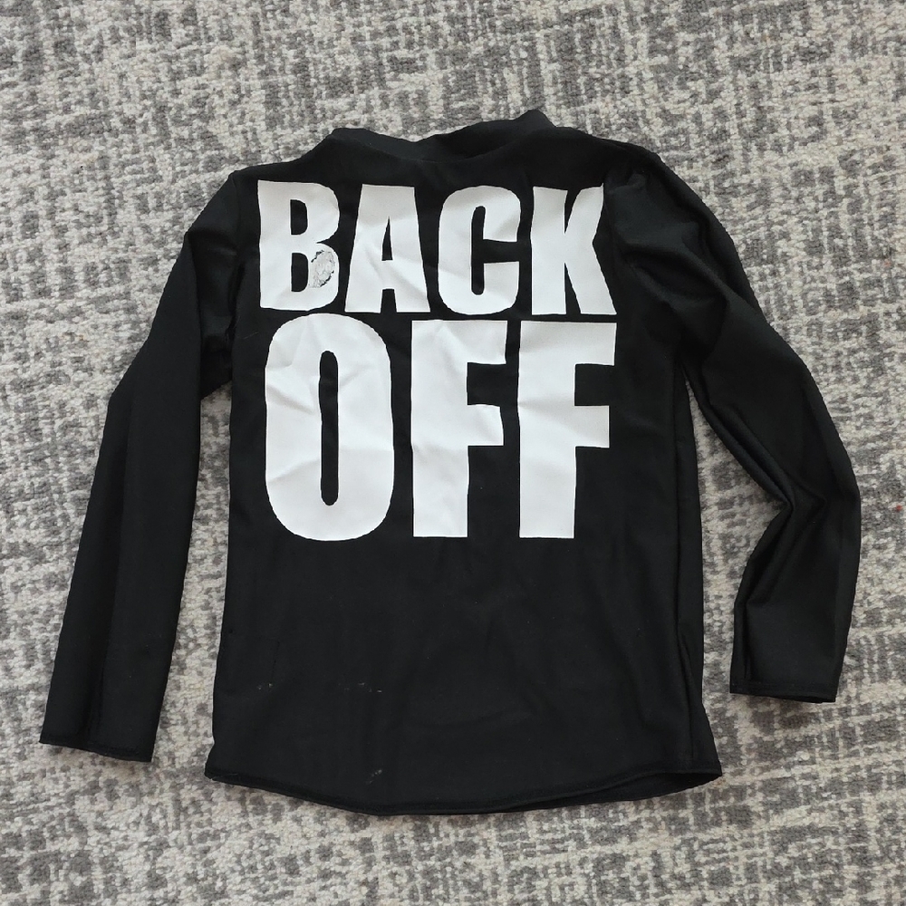 Nununu Black Shirt with White Label